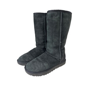 Women's UGG Black Classic Tall II Winter Boots